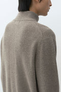 MUSINSA STANDARD_VICTORIA WOOL Minimal Ribbed Quarter-Zip Sweater TOFF