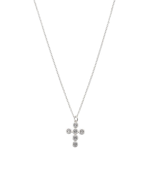 VERTE_[925 silver] Un.silver.217 / gross ronde aube dew necklace