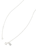 VERTE_[925 silver] Un.silver.217 / gross ronde aube dew necklace
