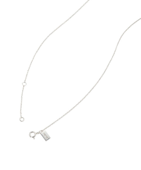 VERTE_[925 silver] Un.silver.217 / gross ronde aube dew necklace