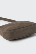 MUSINSA STANDARD_Synthetic Suede Messenger Bag [Brown]