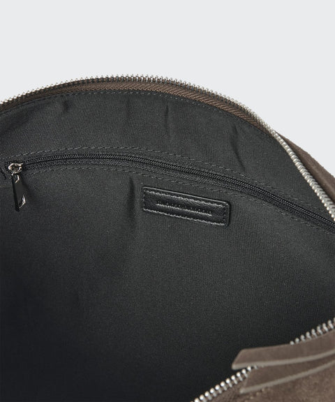 MUSINSA STANDARD_Synthetic Suede Messenger Bag [Brown]