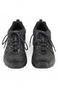 YASE_GO OUT Vintage Pull-Up Sneakers In Black