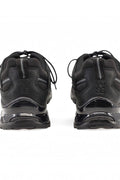 YASE_GO OUT Vintage Pull-Up Sneakers In Black