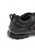 YASE_GO OUT Vintage Pull-Up Sneakers In Black