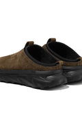 TRILLION_[6.5CM UP] Non-Slip Rugged Suede Mule_VLACK