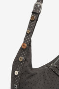 OTZ_OTZ X ANEUNBIN Mori-Check Big Hobo Shoulder Bag_CHA OZBGGA304H