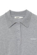 GLOWNY_NEST POLO MINI DRESS (GRAY)
