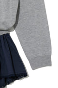 GLOWNY_NEST POLO MINI DRESS (GRAY)