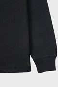 RIOOA Vintage Henley Tee – Black 3