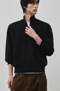 ALYSS_[Oh Jeong-gyu X ALYSS] Classic High-Neck Washable Cropped Half Zip Up Knit_4COLOR