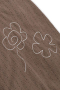 RUNAKI'HU'_WXP103 Tsumugi Corduroy Padded Jacket Pants (Brown)