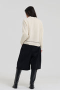 LEVHEARTED_Canon Corduroy Bermuda shorts - Black