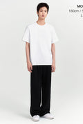 MUSINSA STANDARD_Basic Crew Neck T-Shirt [White]