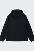 [City Leisure] Lightweight Packable Windbreaker Jacket [Black]