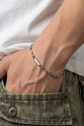 Half Twisted Chain Bracelet JSB-016