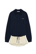 NEST POLO MINI DRESS (NAVY)