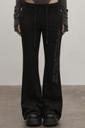Distort Bootcut Pants (black)