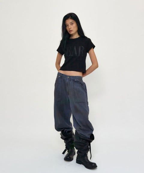 Fear Baby Tee Black