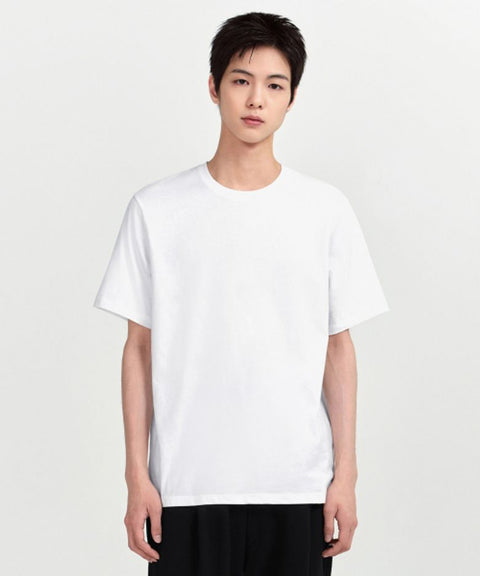 Basic Crew Neck T-Shirt [White]