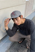 3 Panel Symbol Camp Cap — snap 40