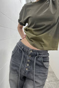 VTG Fade Cropped T-Shirt — snap 261