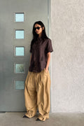 Stripe Roll-Up Short Sleeve Shirt — gallery 450