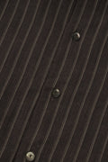 Stripe Roll-Up Short Sleeve Shirt — gallery 460