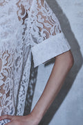 Lace Cropped Short Sleeve Shirt — detail 504