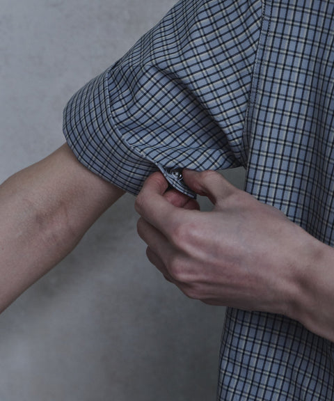 Check Roll-Up Short Sleeve Shirt — gallery 511