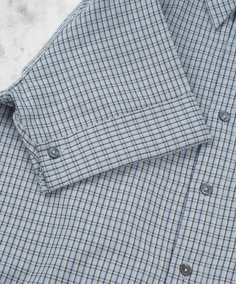 Check Roll-Up Short Sleeve Shirt — gallery 515