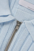 Double Collar Half-Zip Knit — gallery 588