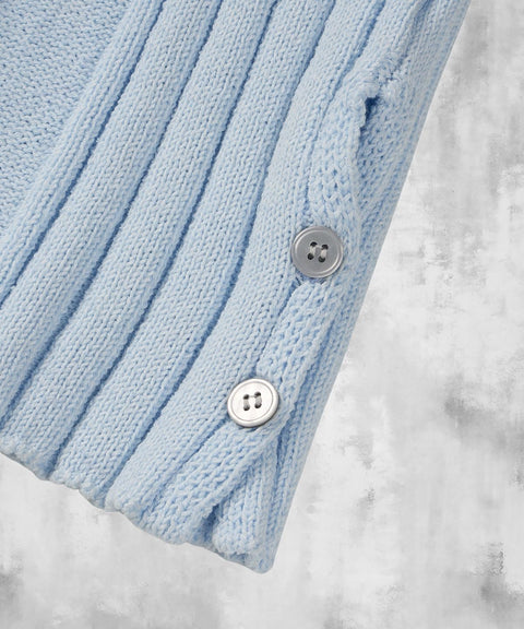 Double Collar Half-Zip Knit — gallery 590