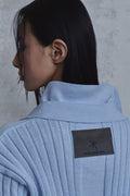 Double Collar Half-Zip Knit — detail 597