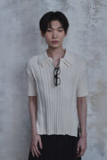 Double Collar Half-Zip Knit — gallery 618