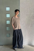 Fold-In Collar V-Neck Knit — gallery 631