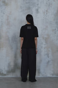 Fold-In Collar V-Neck Knit — gallery 657