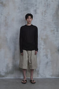 Waved Panel Long Sleeve T-Shirt — gallery 711
