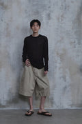 Waved Panel Long Sleeve T-Shirt — gallery 714