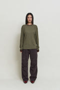 Double Layer Modal Long Sleeve T-Shirt — gallery 746