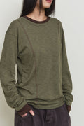 Double Layer Modal Long Sleeve T-Shirt — detail 747