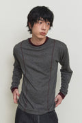 Double Layer Modal Long Sleeve T-Shirt — gallery 766