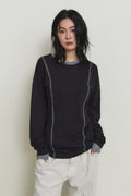 Double Layer Modal Long Sleeve T-Shirt — detail 779