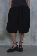 Gothic Balloon Fit Bermuda Shorts — gallery 943