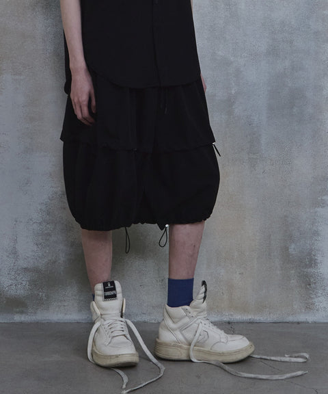 Gothic Balloon Fit Bermuda Shorts — gallery 949