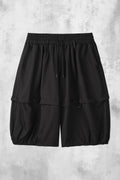 Gothic Balloon Fit Bermuda Shorts — gallery 951
