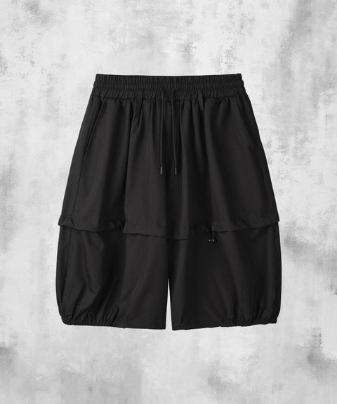 Gothic Balloon Fit Bermuda Shorts — gallery 951