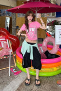 Gothic Balloon Fit Bermuda Shorts — snap 961