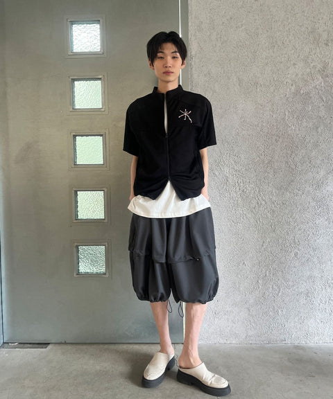 Gothic Balloon Fit Bermuda Shorts — gallery 966
