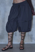 Gothic Balloon Fit Bermuda Shorts — gallery 974